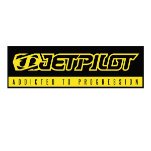 Стикер Jetpilot PROGRESSION (в наборе 20 шт), черно-желтый - купить с доставкой по Москве и России