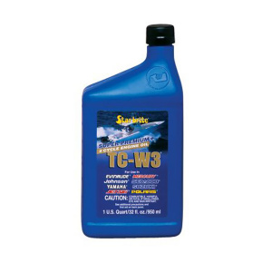 Полусинтетическое масло STARBRITE  TCW3 Super Premium 0.95л. - купить с доставкой по Москве и России