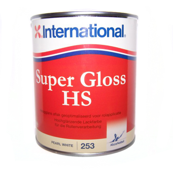Эмаль SUPER GLOSS HS # 253 белая 0,75л, просроченная - купить с доставкой по Москве и России