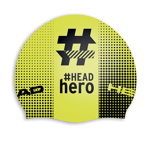 Шапочка для плавания HEAD HASHTAG, для тренировок - купить с доставкой по Москве и России