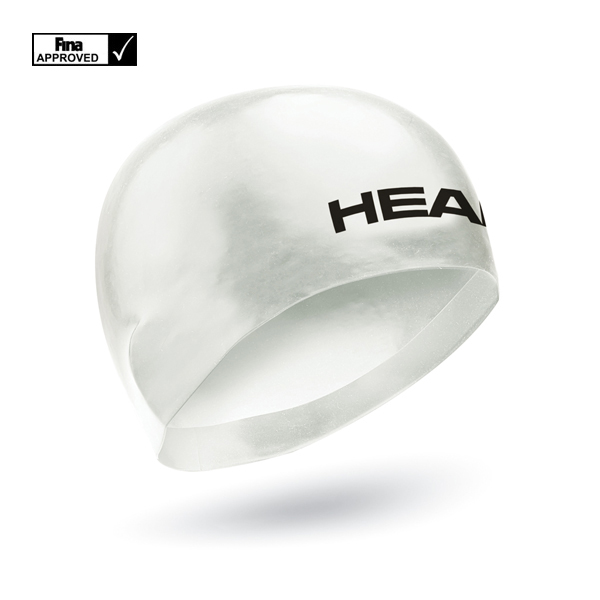 Шапочка для плавания стартовая HEAD 3D RACING L Fina, для соревнований - купить с доставкой по Москве и России