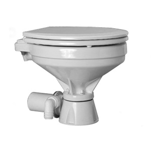 Туалет с электропрокачкой COMPACT 24V - пластиковое сидение Matromarine Products - купить с доставкой по Москве и России