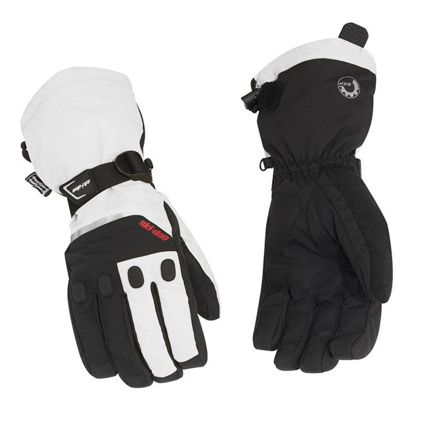 Перчатки для снегохода мужские Holeshot Ski-doo, снегоходная экипировка - купить с доставкой по Москве и России