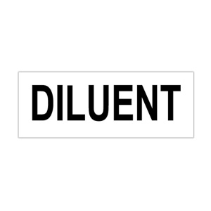 Стикер Diluent - купить с доставкой по Москве и России