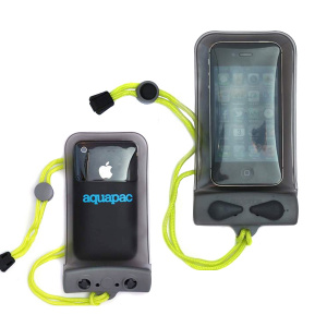Водонепроницаемый чехол Aquapac 098 для iPhone, 120х78мм, серый - купить с доставкой по Москве и России