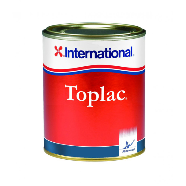 Эмаль TOPLAC #163  синяя; 0,75 л, просроченная - купить с доставкой по Москве и России
