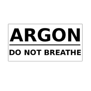 Стикер Argon - купить с доставкой по Москве и России