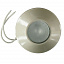 Светильник галогеновый мини серебристый диаметр 80мм 12V  10W  - купить с доставкой по Москве и России