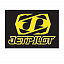 Стикер Jetpilot ICON (в наборе 20 штук),  размер 10.5см, чёрно-жёлтый - купить с доставкой по Москве и России