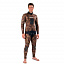 Куртка гидрокостюма для подводной охоты MARES SF INSTINCT 70 CAMO BROWN, 7мм, с открытой порой внутри, цв.коричневый камуфляж - купить с доставкой по Москве и России